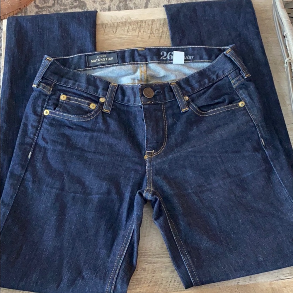 J. Crew Matchstick Jeans size 26 regular